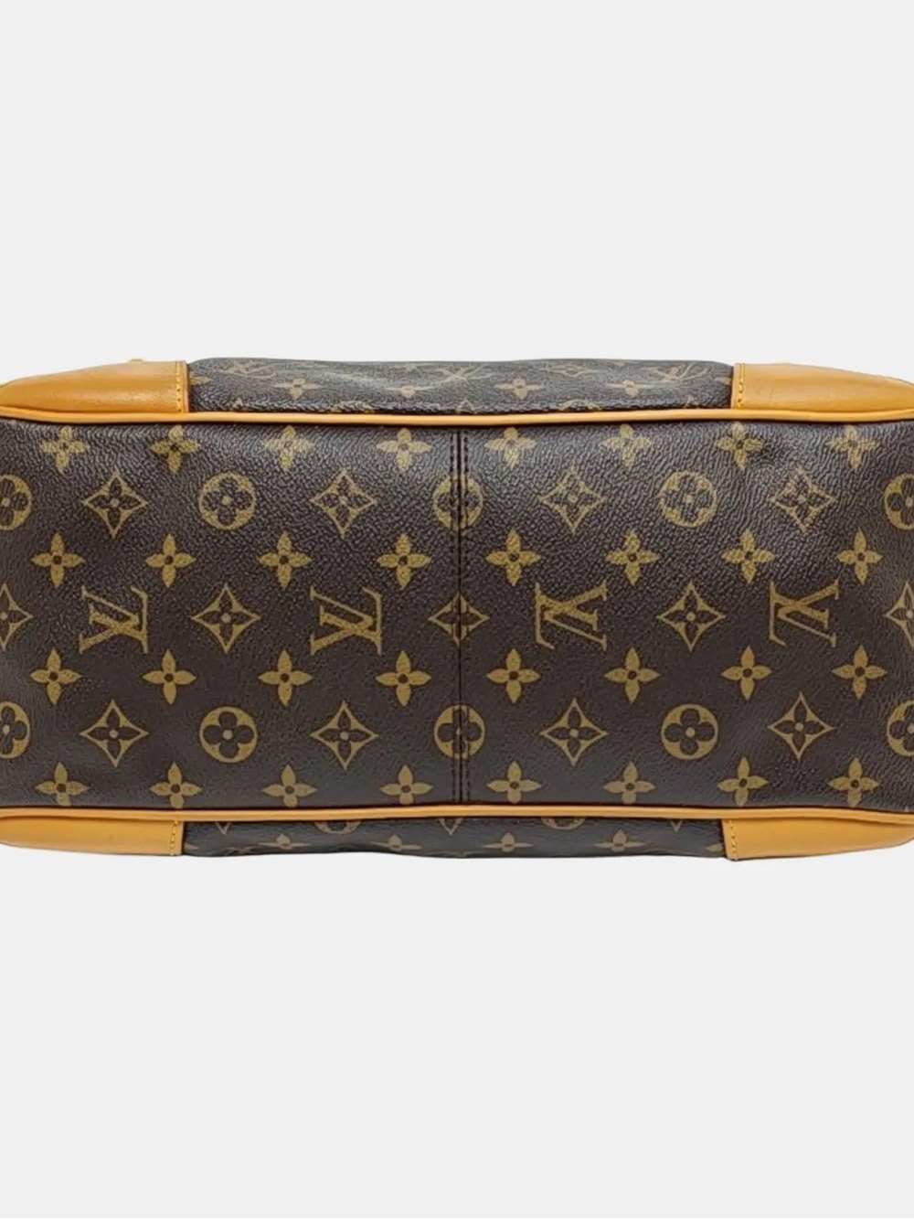 ♥️Louis Vuitton Monogram Retiro MM Canvas Brown with Tan Trim Top-Handle Bag♥️ - Picture 5 of 16